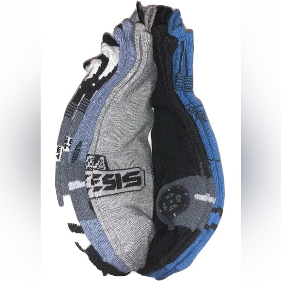 Sega Genesis No Show Socks 5 Pair Men 6.5-12 Multicolor w Controller Old School - Picture 8 of 11